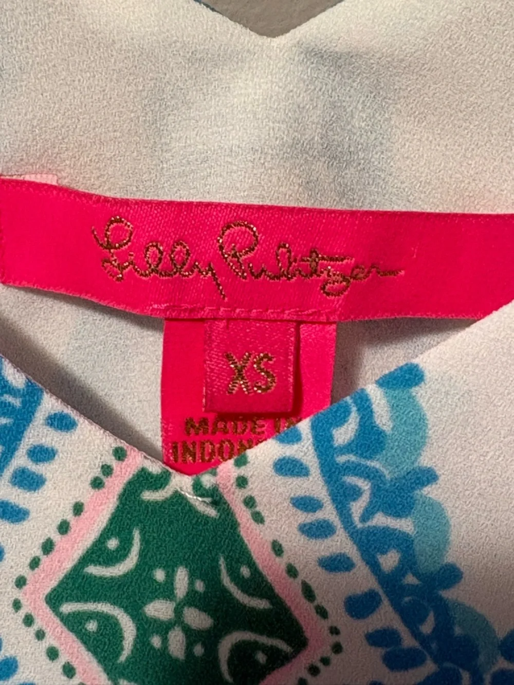 Lilly Pulitzer Florin Girls Best Friend  Blouse Sleeveless - Picture 9 of 11